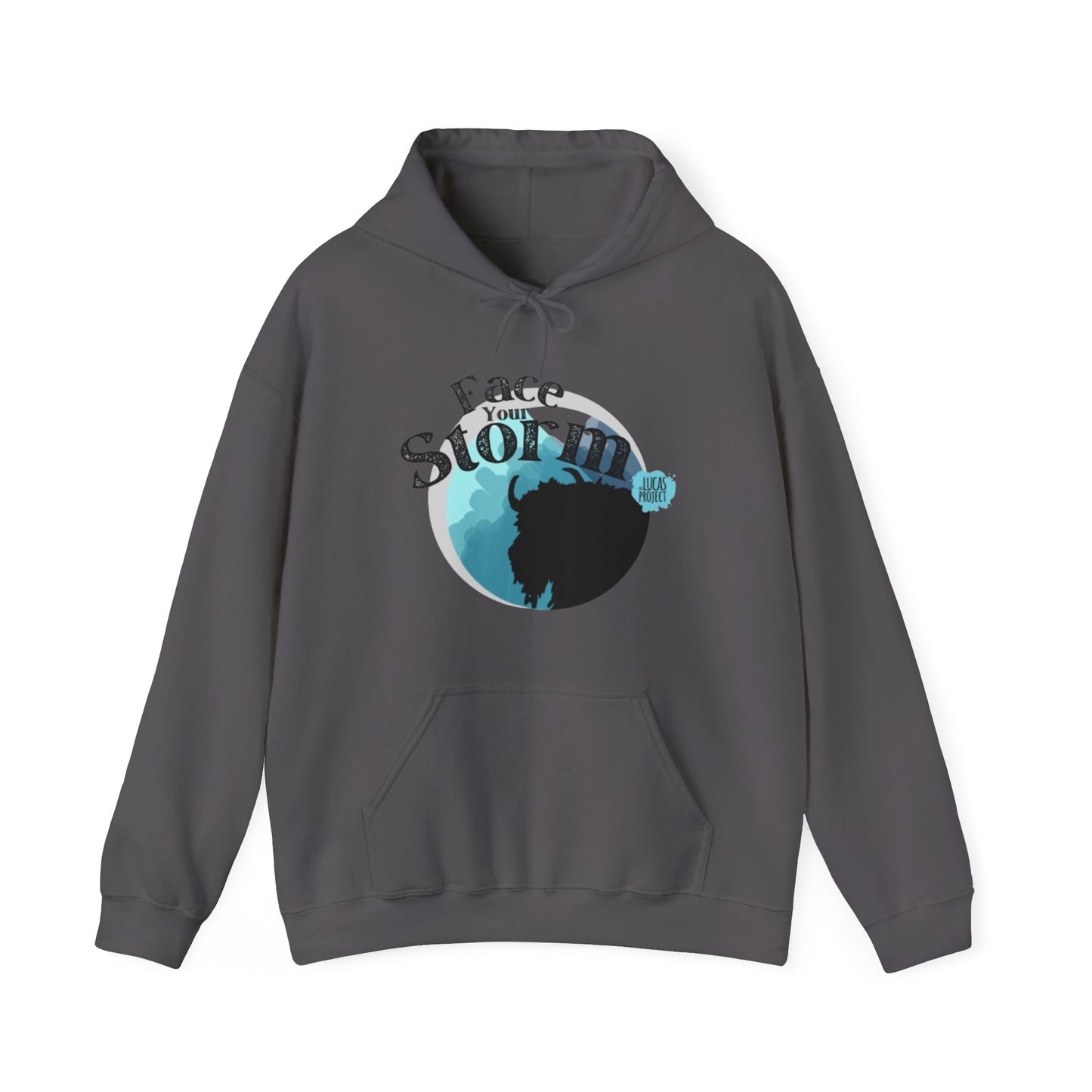 #FaceYourStorm Unisex Heavy Blend™ Hooded Sweatshirt