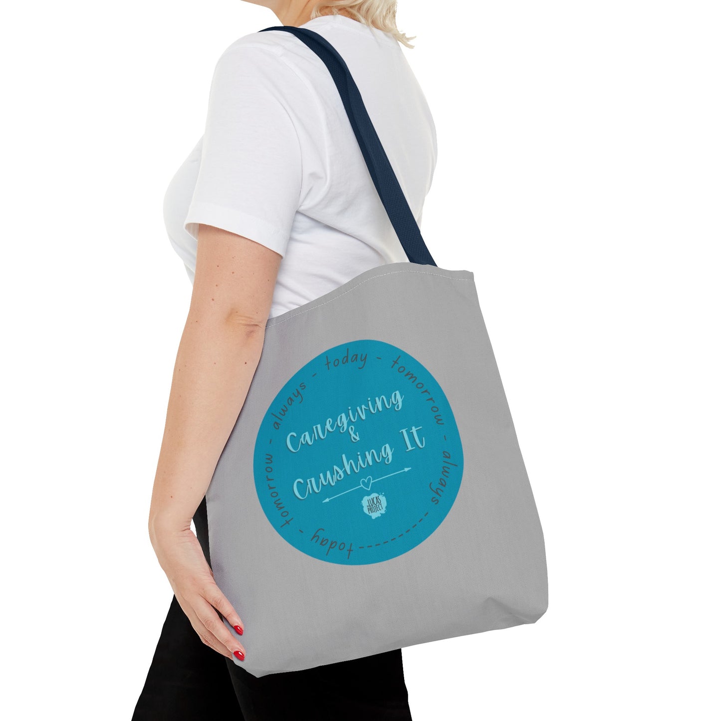Caregiving & Crushing It Tote Bag