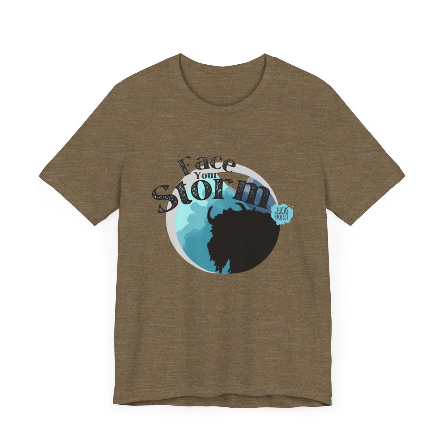 #FaceYourStorm Unisex Jersey Short Sleeve Tee