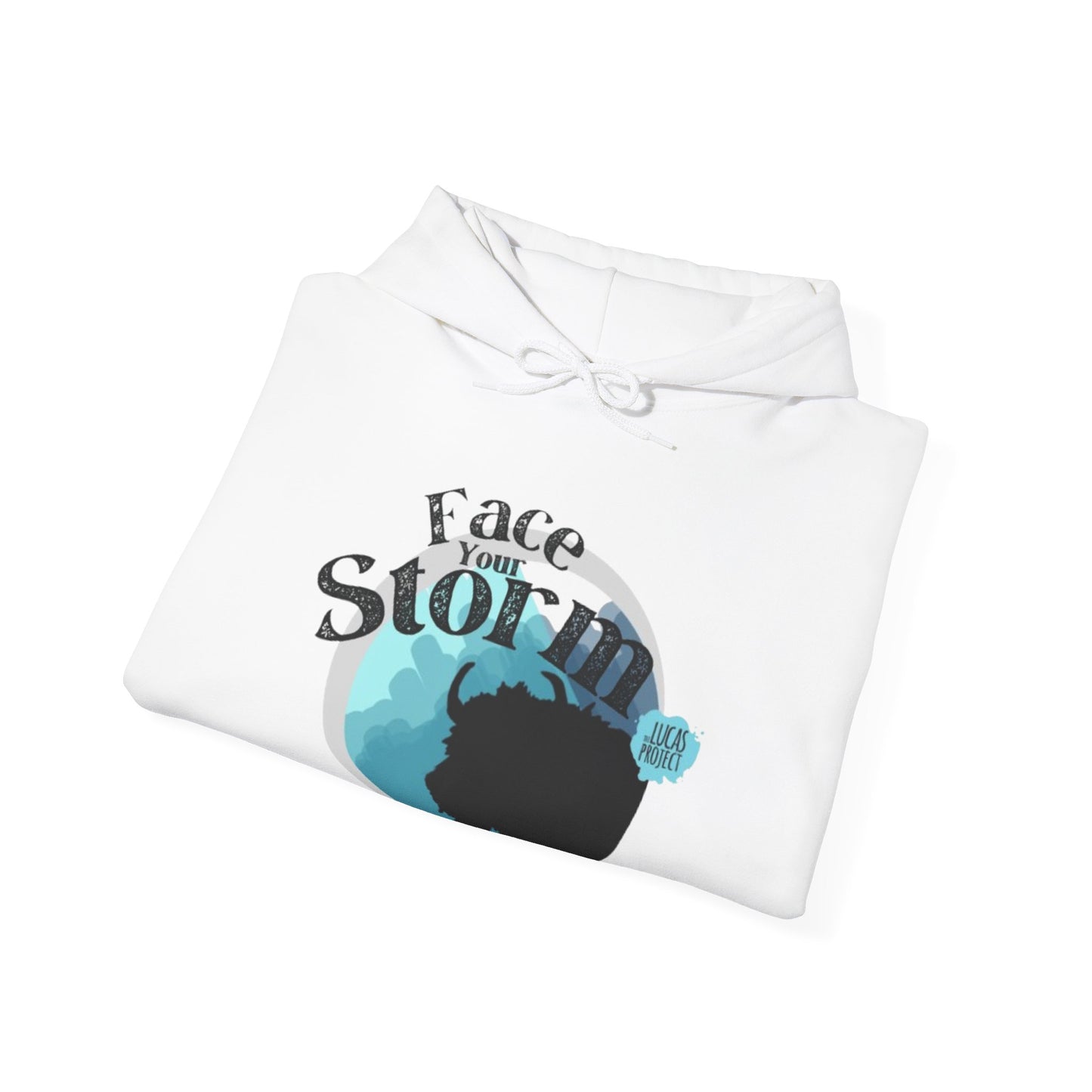 #FaceYourStorm Unisex Heavy Blend™ Hooded Sweatshirt