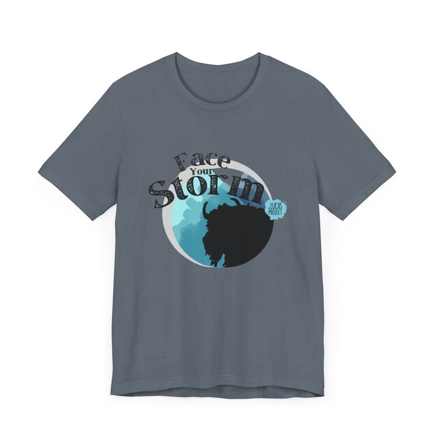 #FaceYourStorm Unisex Jersey Short Sleeve Tee
