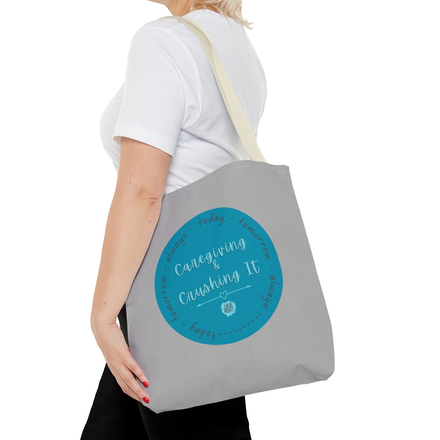 Caregiving & Crushing It Tote Bag