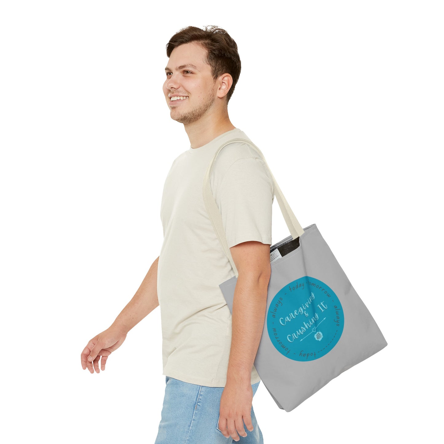 Caregiving & Crushing It Tote Bag