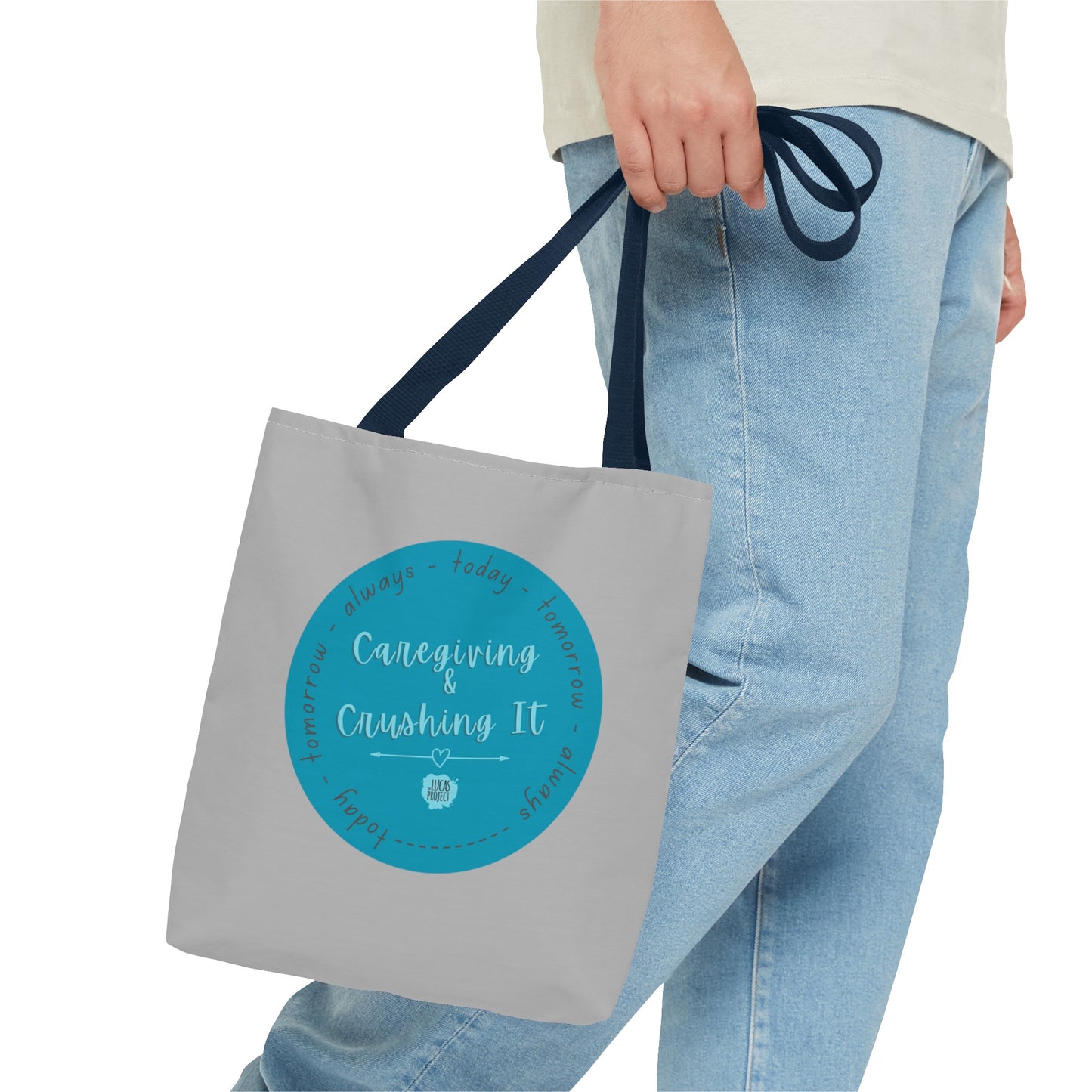 Caregiving & Crushing It Tote Bag