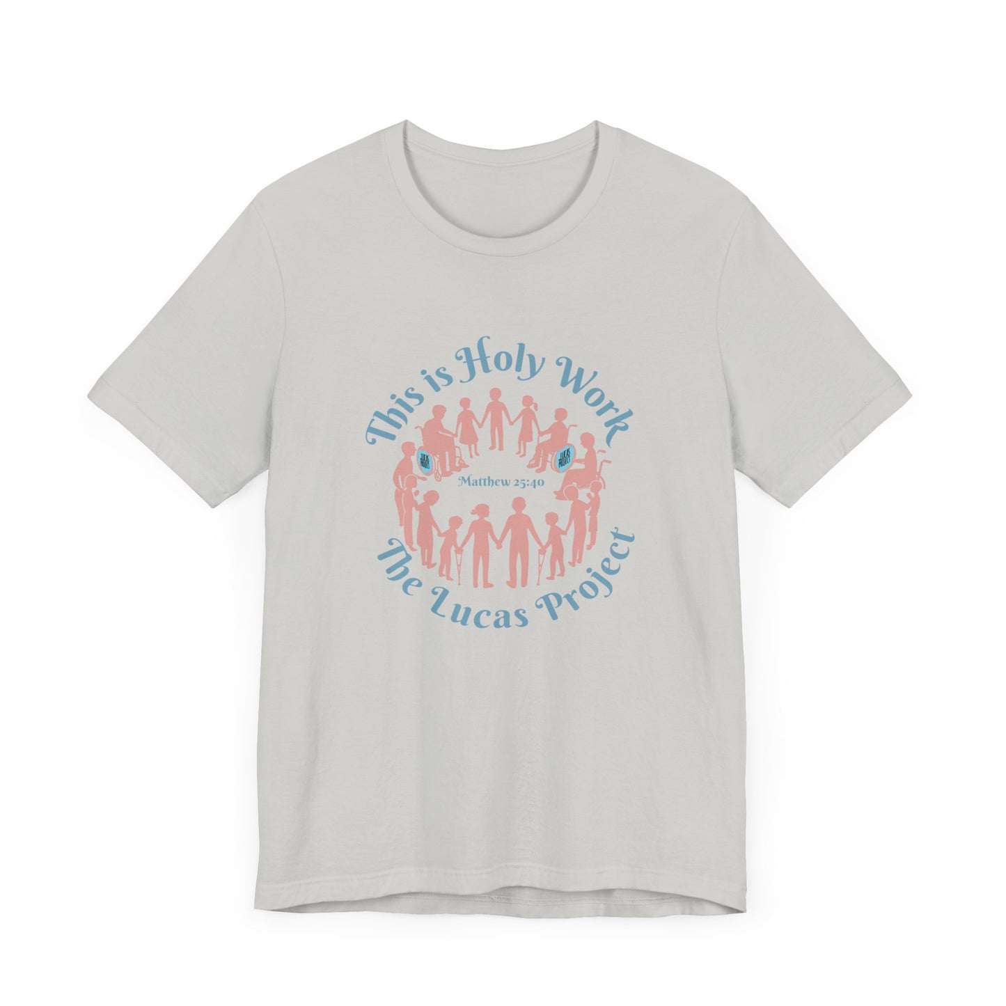 "Holy Work" Unisex Jersey Short Sleeve Tee
