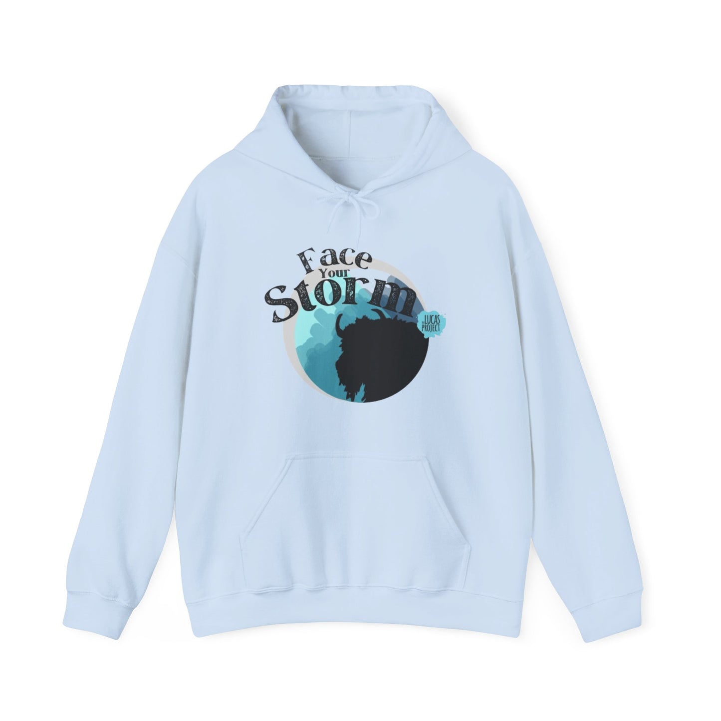 #FaceYourStorm Unisex Heavy Blend™ Hooded Sweatshirt