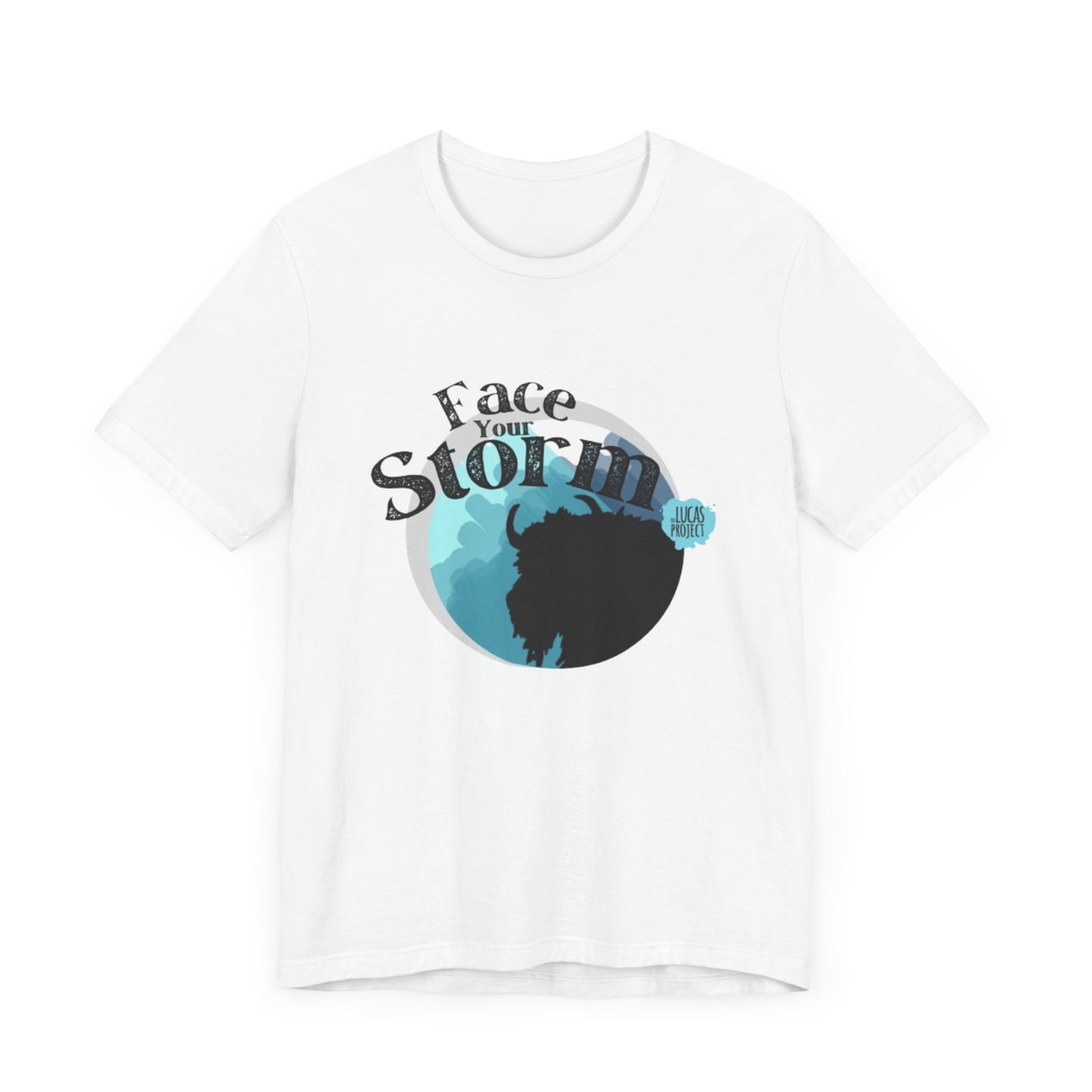 #FaceYourStorm Unisex Jersey Short Sleeve Tee