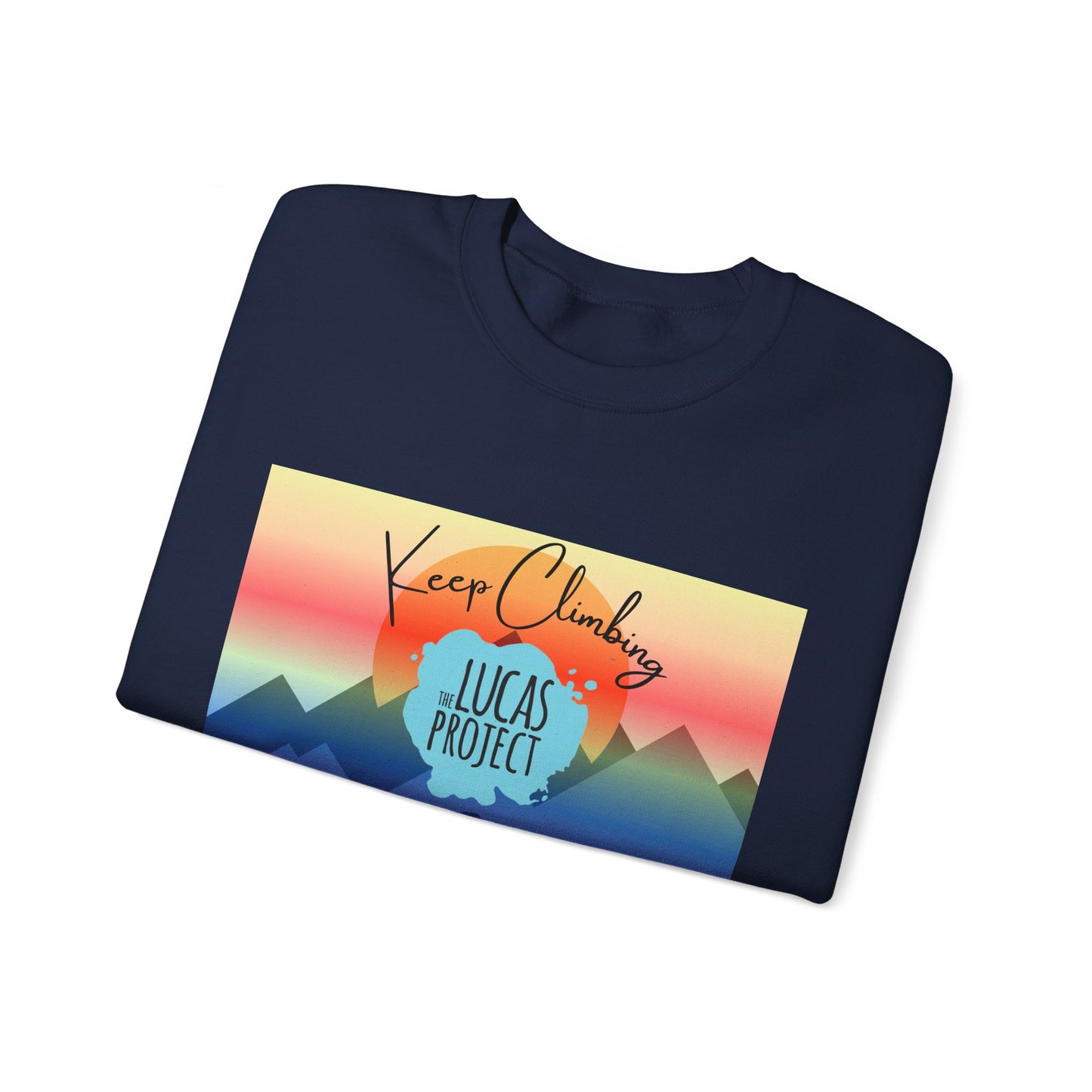 "Keep Climbing" Unisex Heavy Blend™ Crewneck Sweatshirt