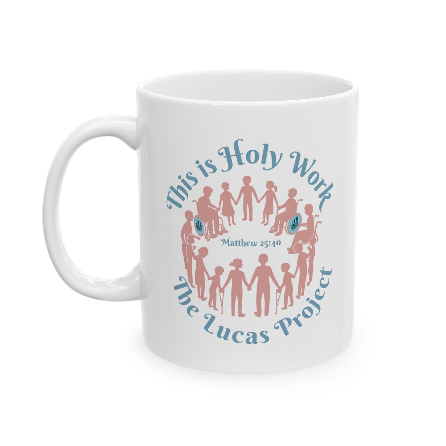 This Is Holy Work Mug, 11 oz