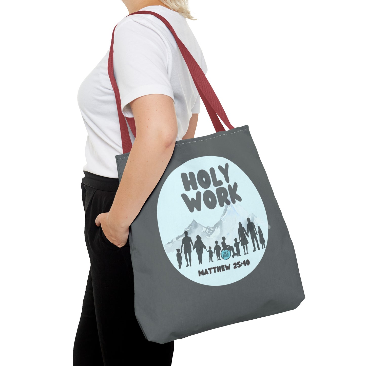Holy Work Tote Bag