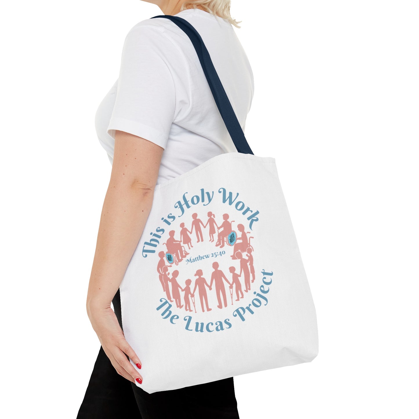 Holy Work Tote Bag