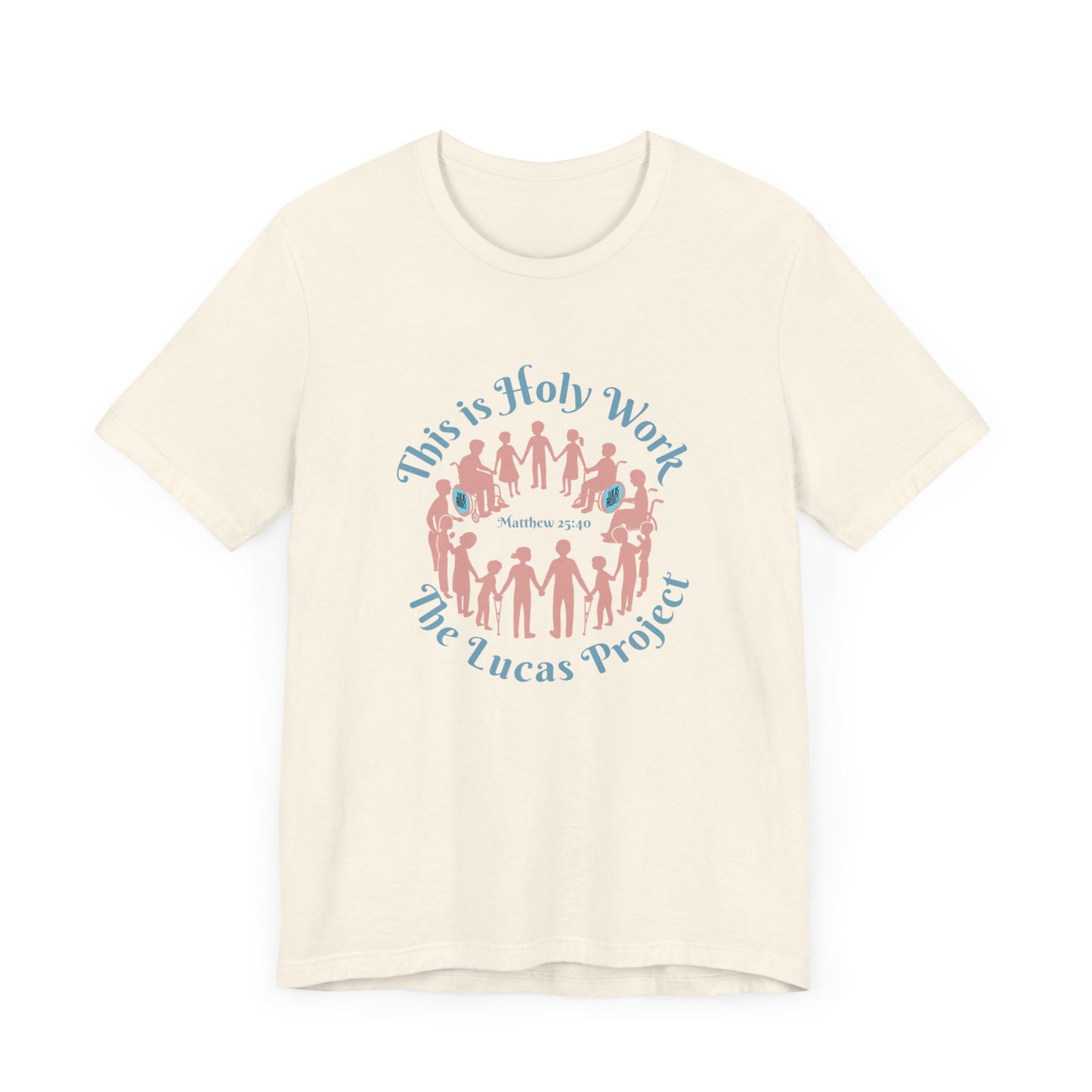 "Holy Work" Unisex Jersey Short Sleeve Tee