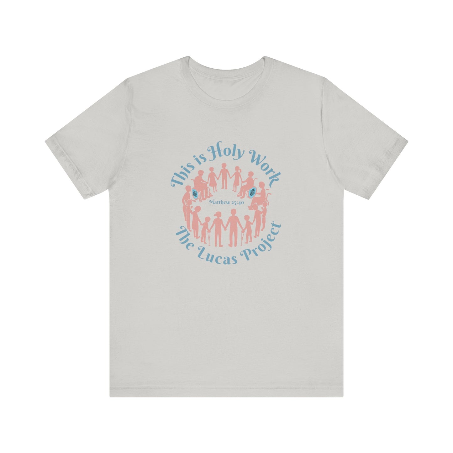"Holy Work" Unisex Jersey Short Sleeve Tee