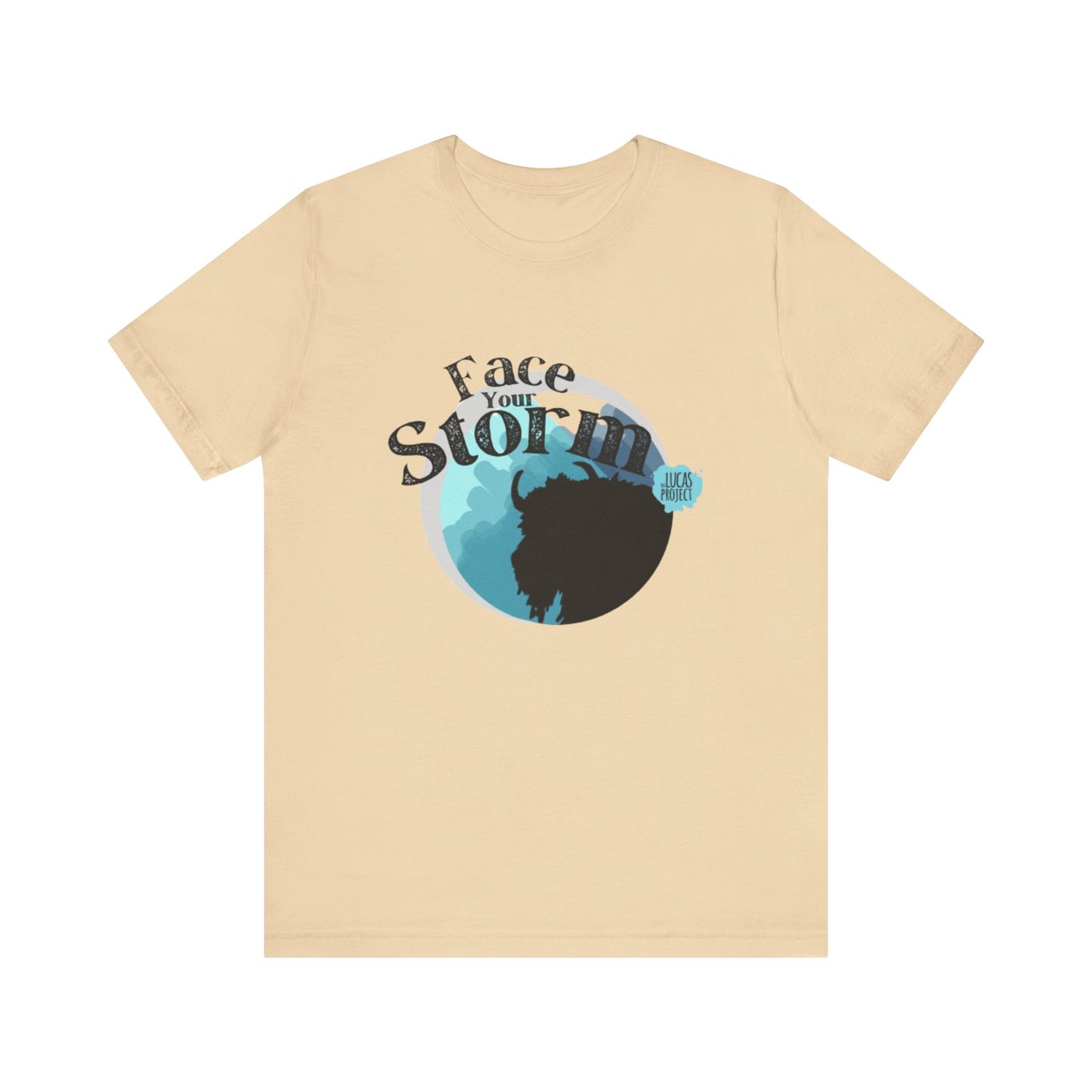 #FaceYourStorm Unisex Jersey Short Sleeve Tee