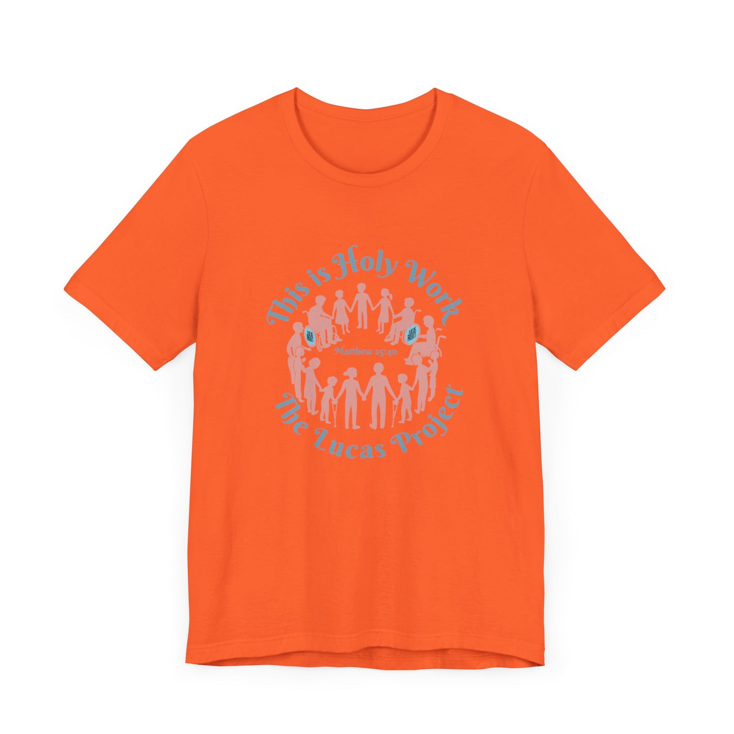 "Holy Work" Unisex Jersey Short Sleeve Tee