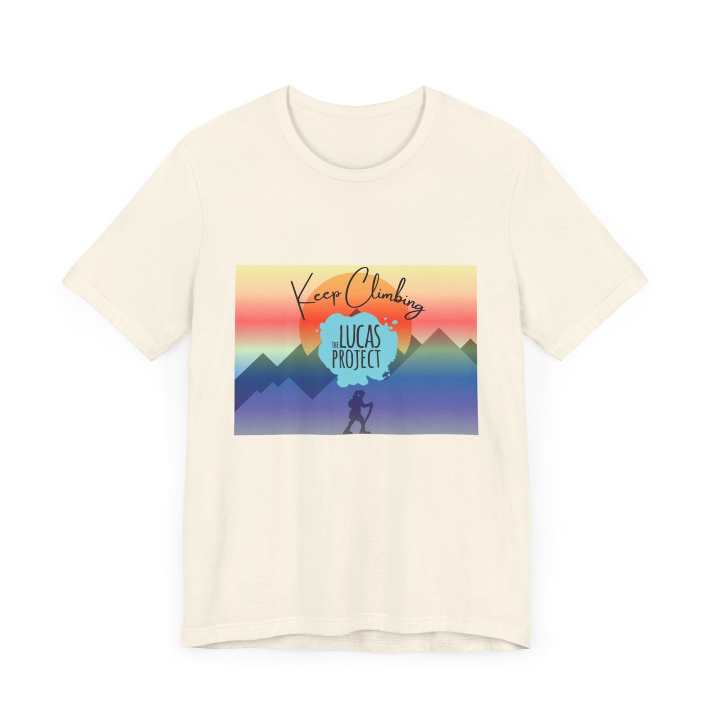 "Keep Climbing" Unisex Jersey Short Sleeve Tee