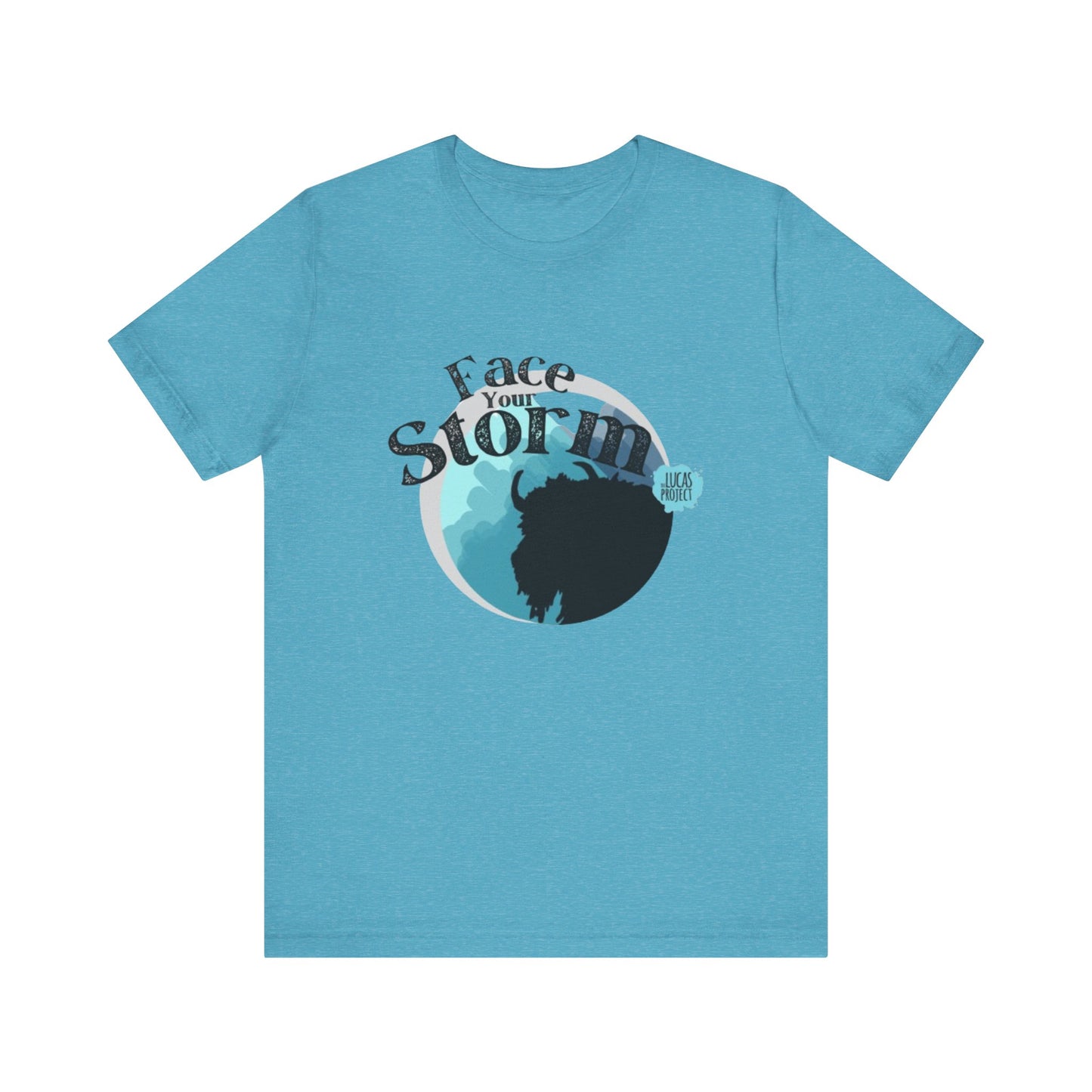 #FaceYourStorm Unisex Jersey Short Sleeve Tee
