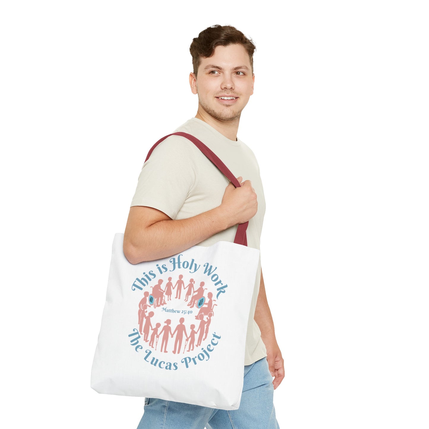 Holy Work Tote Bag