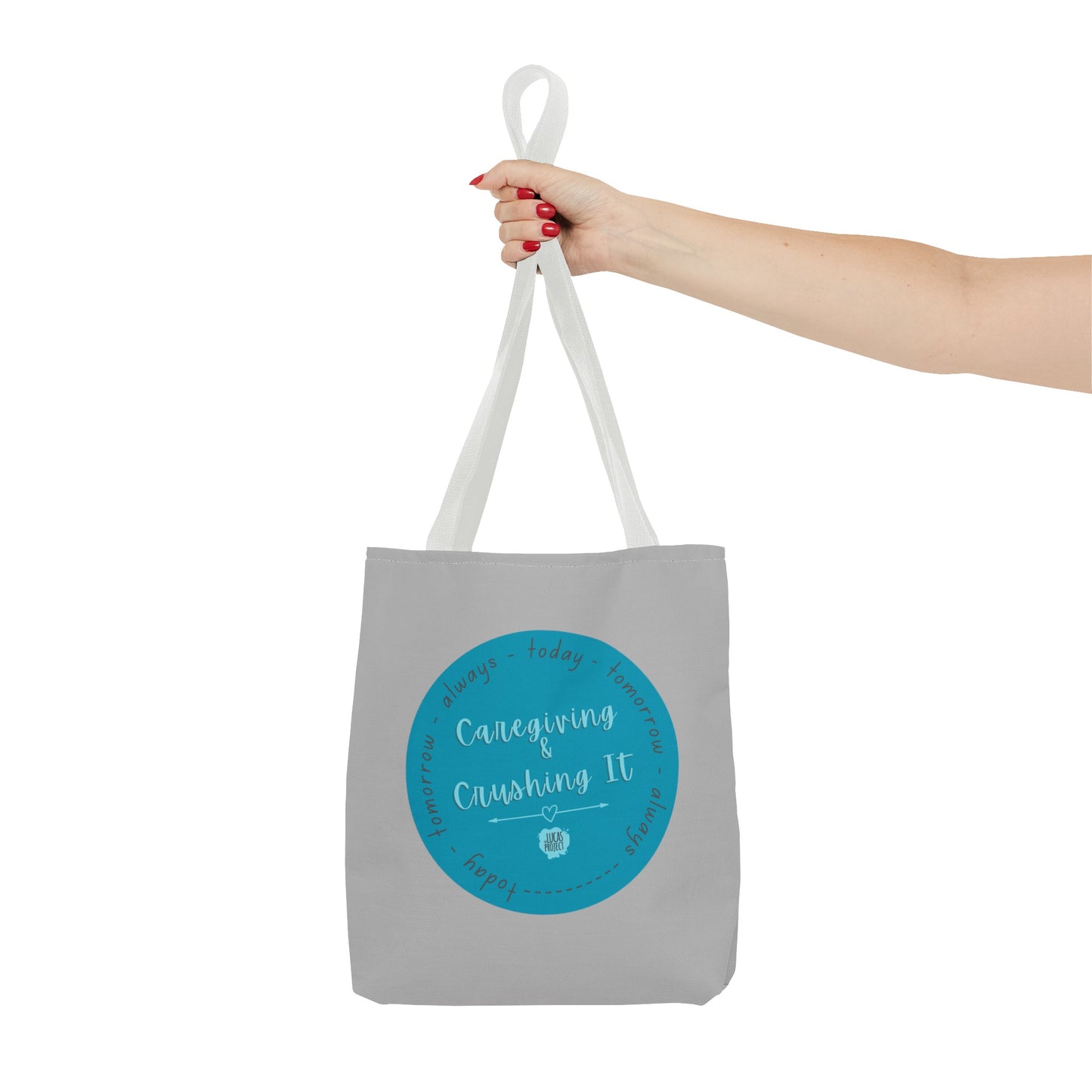 Caregiving & Crushing It Tote Bag
