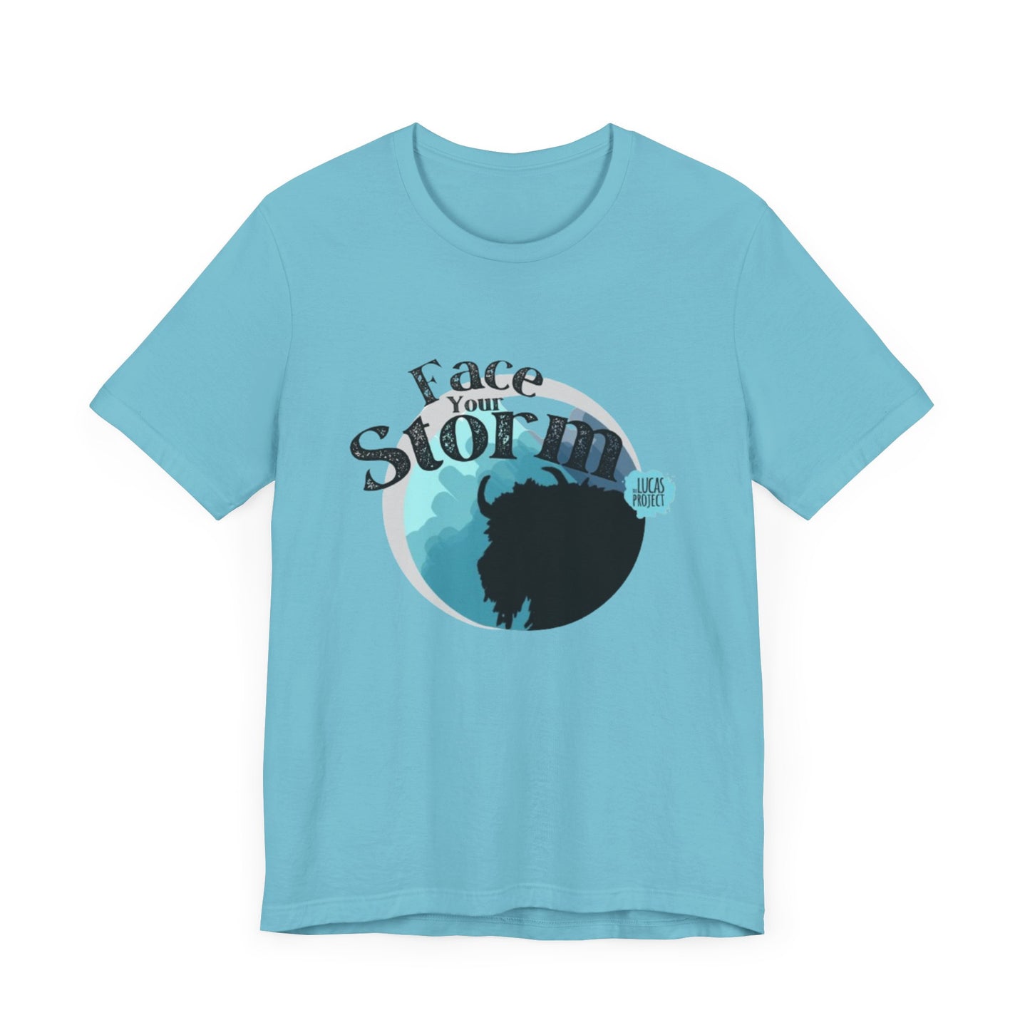 #FaceYourStorm Unisex Jersey Short Sleeve Tee