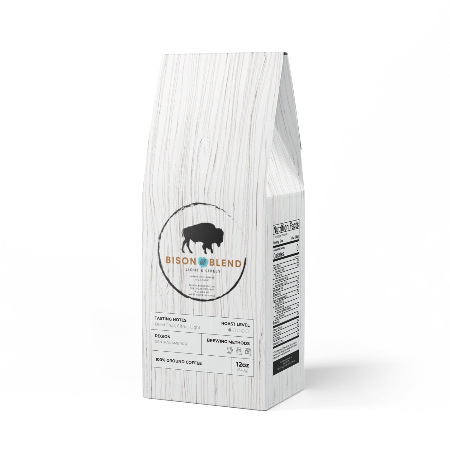 Bison Blend (Light Roast) - 12 oz