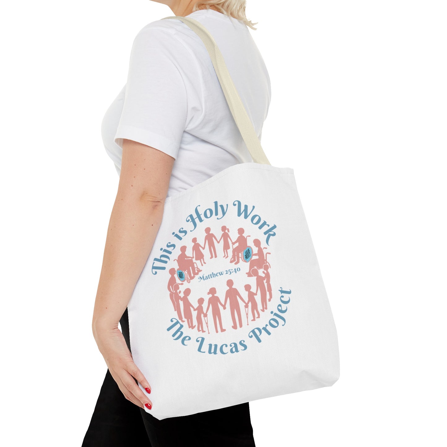 Holy Work Tote Bag