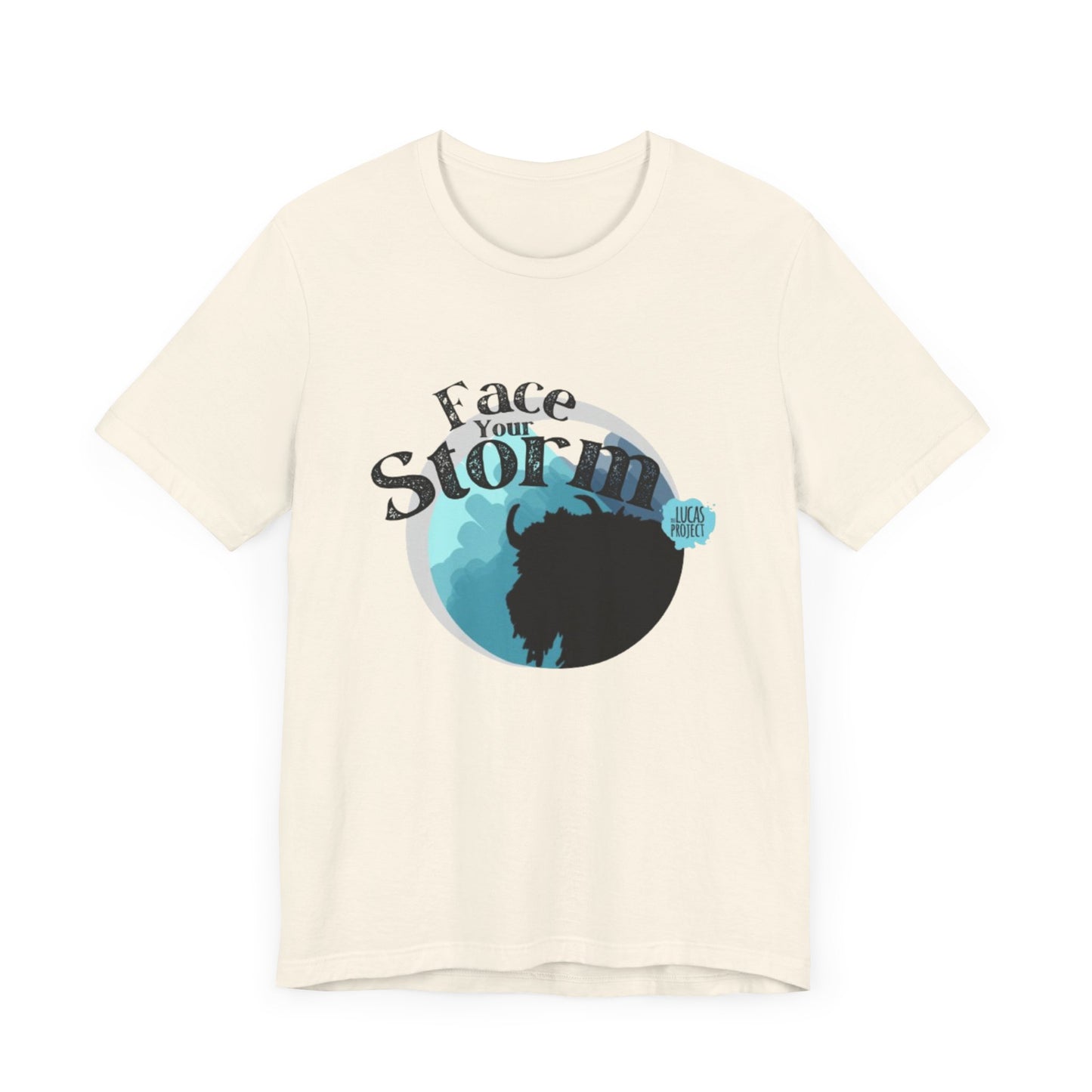 #FaceYourStorm Unisex Jersey Short Sleeve Tee