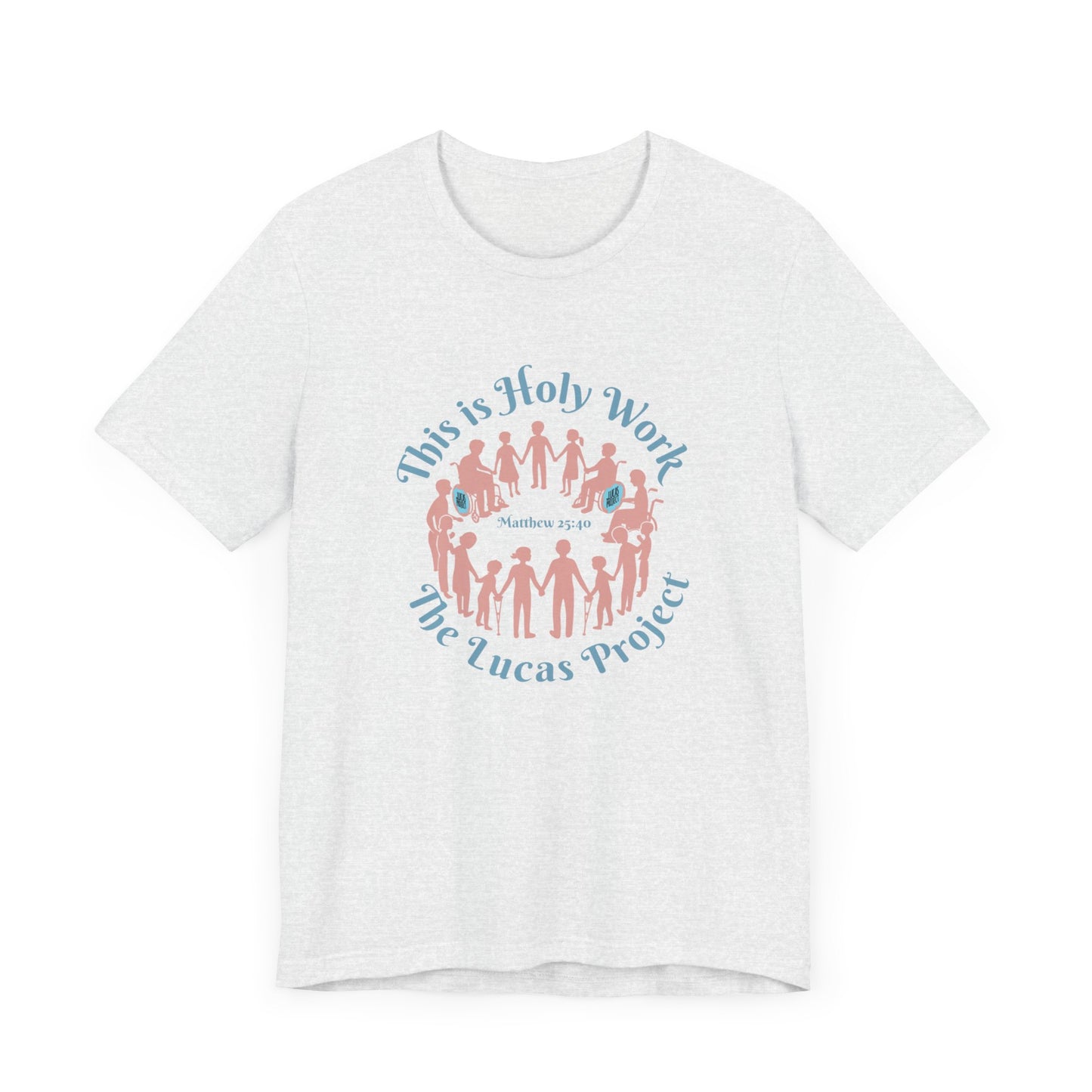 "Holy Work" Unisex Jersey Short Sleeve Tee