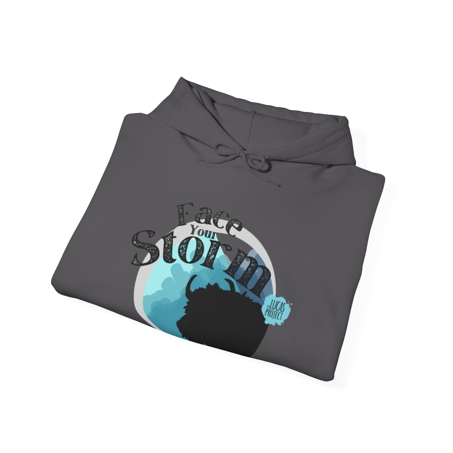 #FaceYourStorm Unisex Heavy Blend™ Hooded Sweatshirt