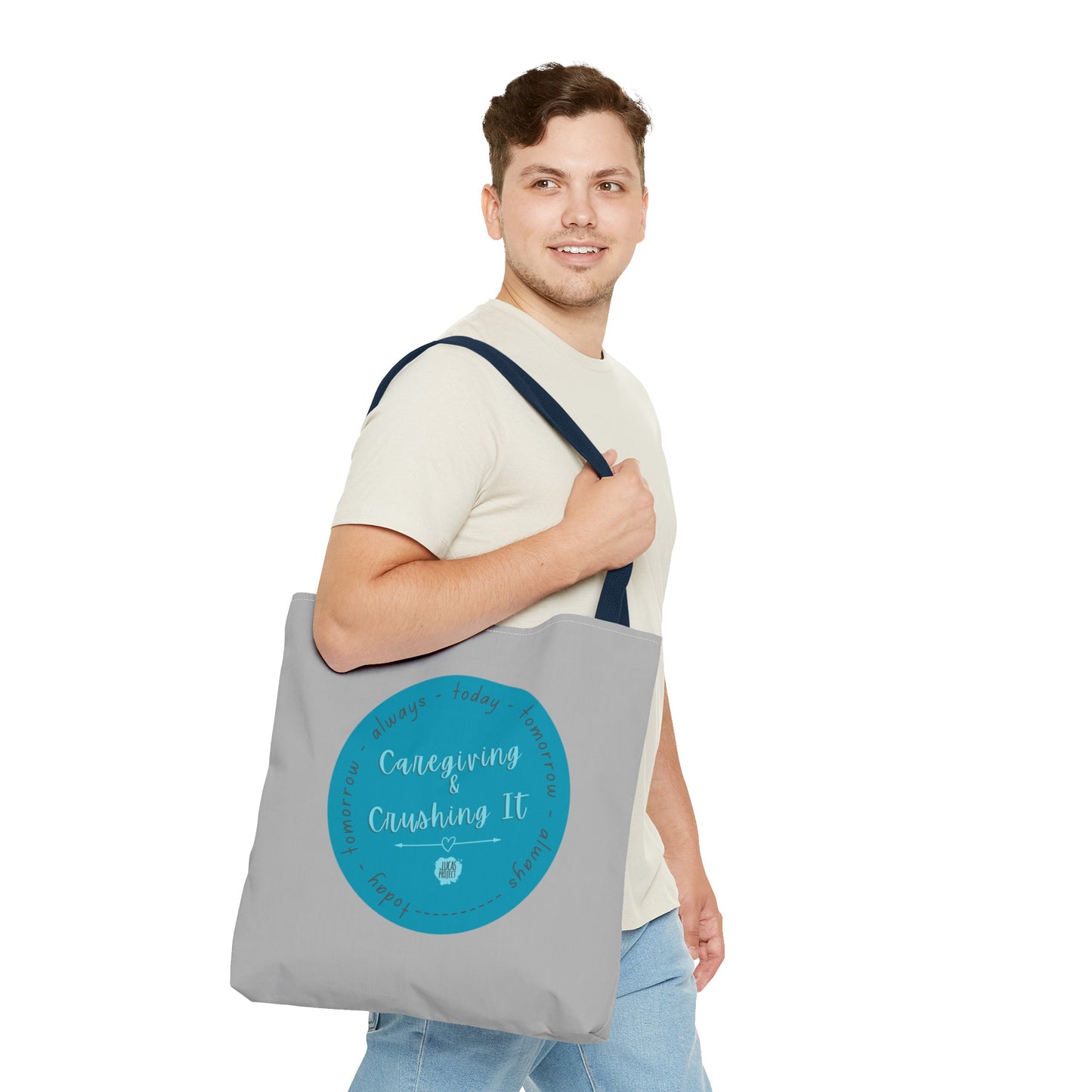 Caregiving & Crushing It Tote Bag