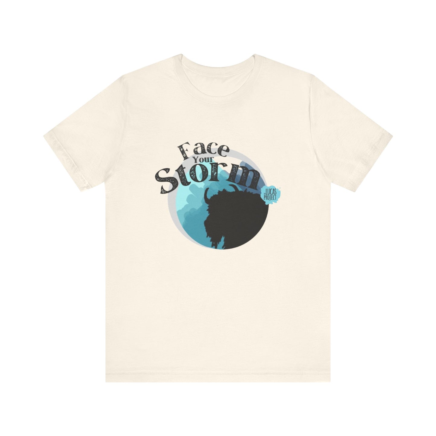 #FaceYourStorm Unisex Jersey Short Sleeve Tee