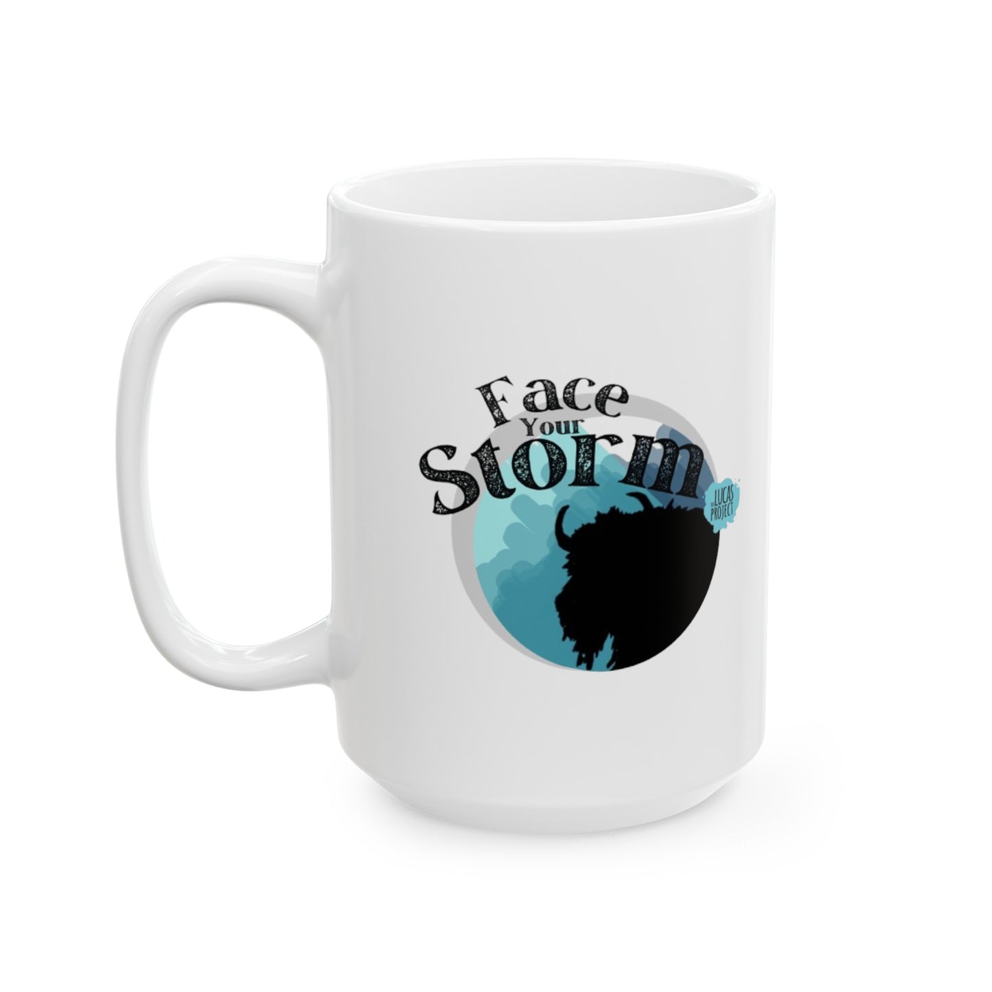 Face Your Storm Mug, 11oz