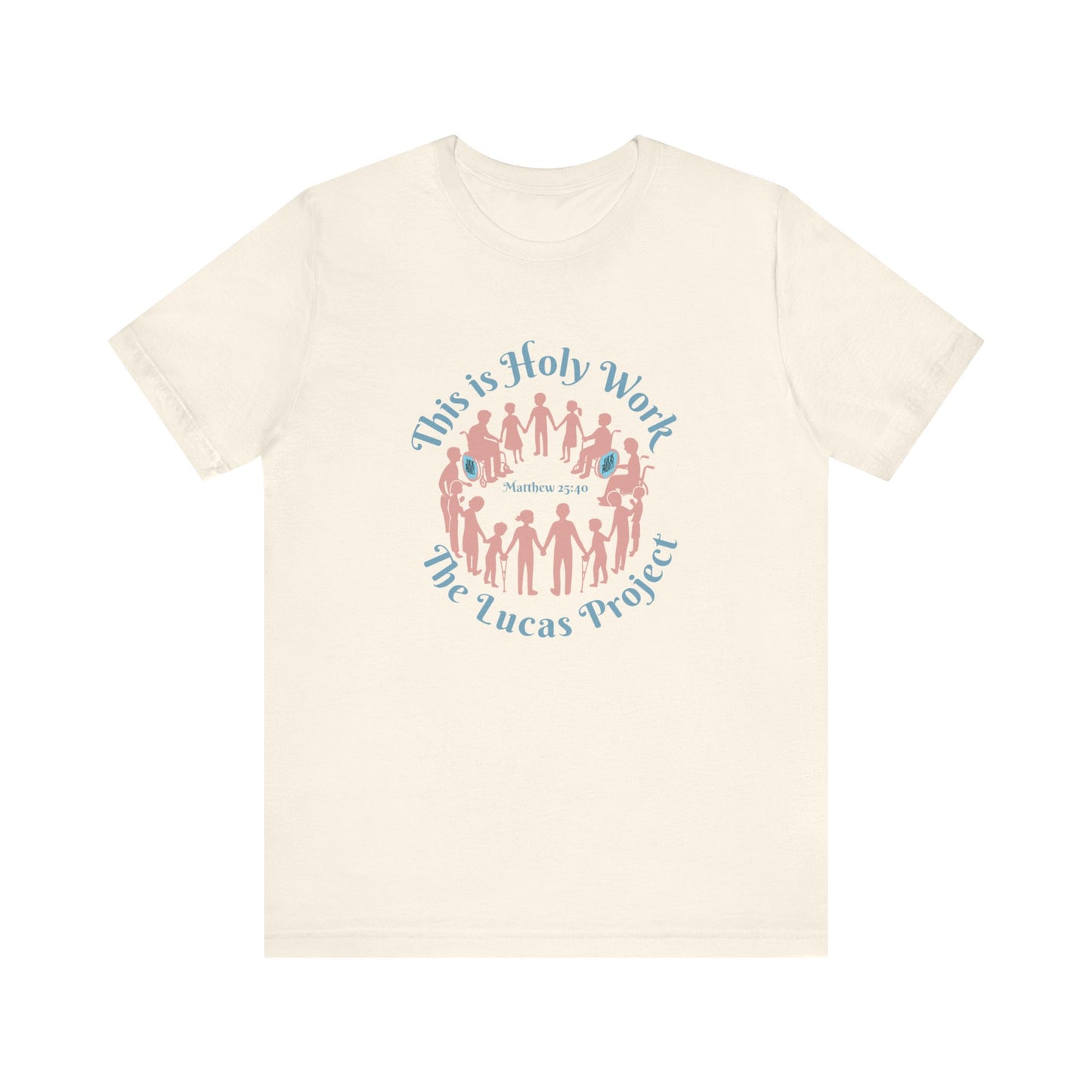 "Holy Work" Unisex Jersey Short Sleeve Tee