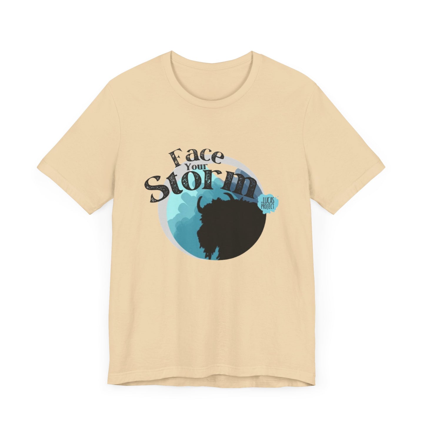#FaceYourStorm Unisex Jersey Short Sleeve Tee