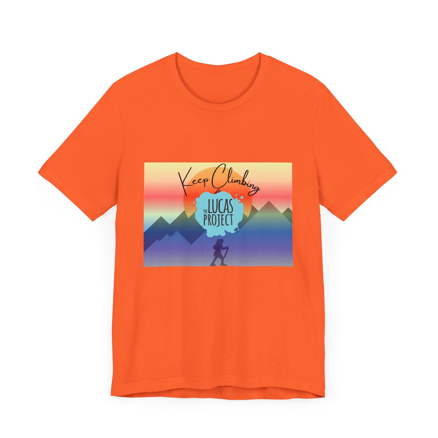 "Keep Climbing" Unisex Jersey Short Sleeve Tee