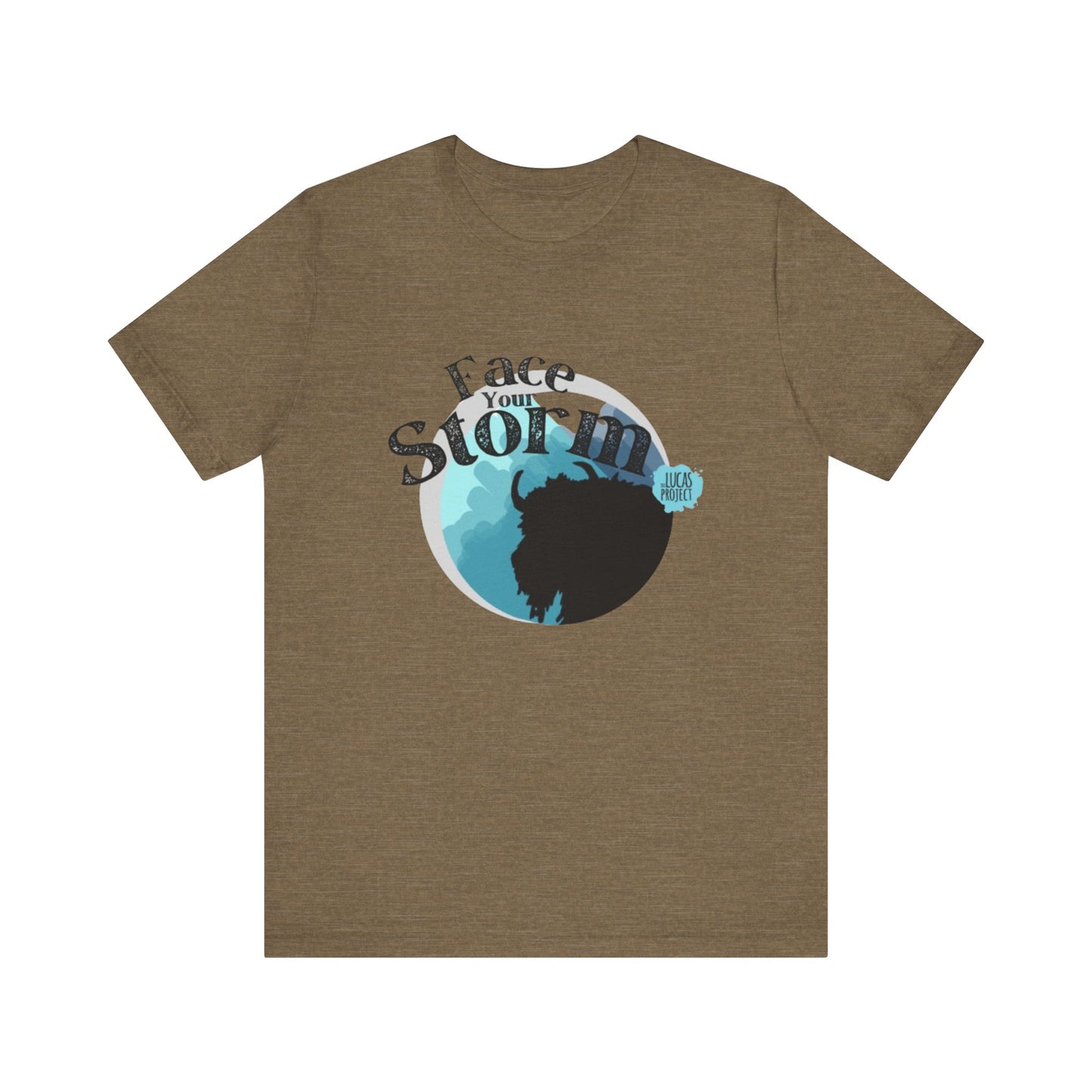 #FaceYourStorm Unisex Jersey Short Sleeve Tee