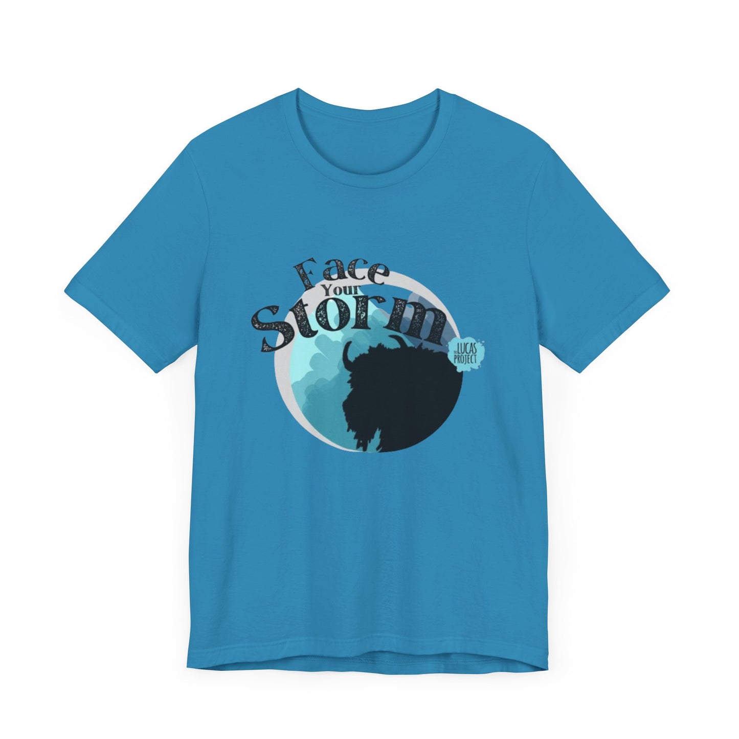 #FaceYourStorm Unisex Jersey Short Sleeve Tee