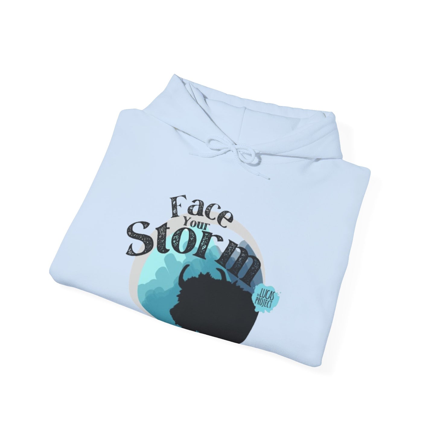 #FaceYourStorm Unisex Heavy Blend™ Hooded Sweatshirt