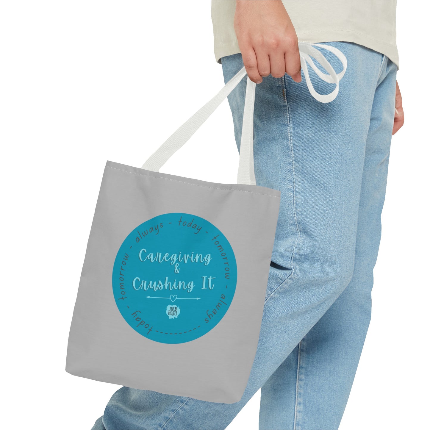 Caregiving & Crushing It Tote Bag