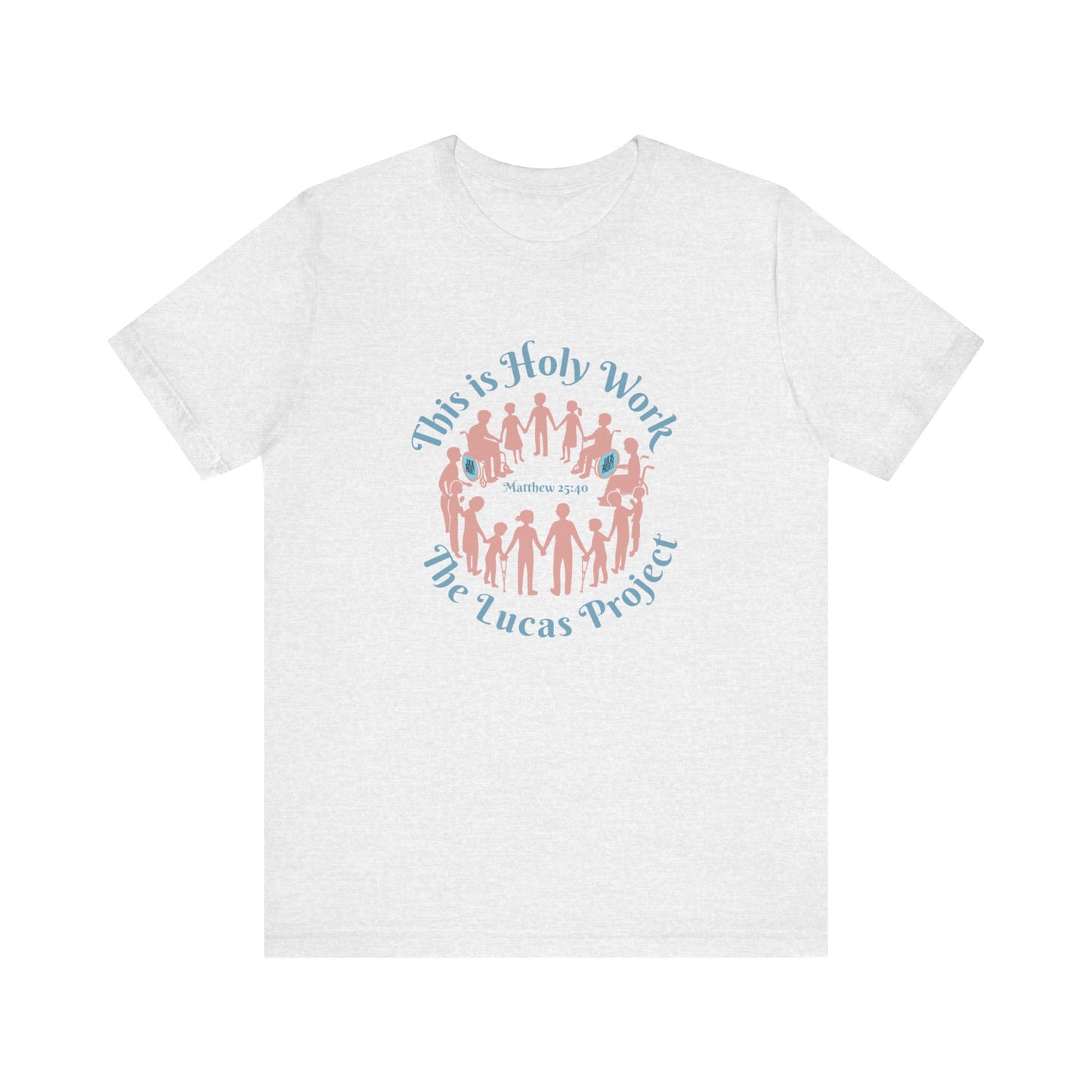 "Holy Work" Unisex Jersey Short Sleeve Tee