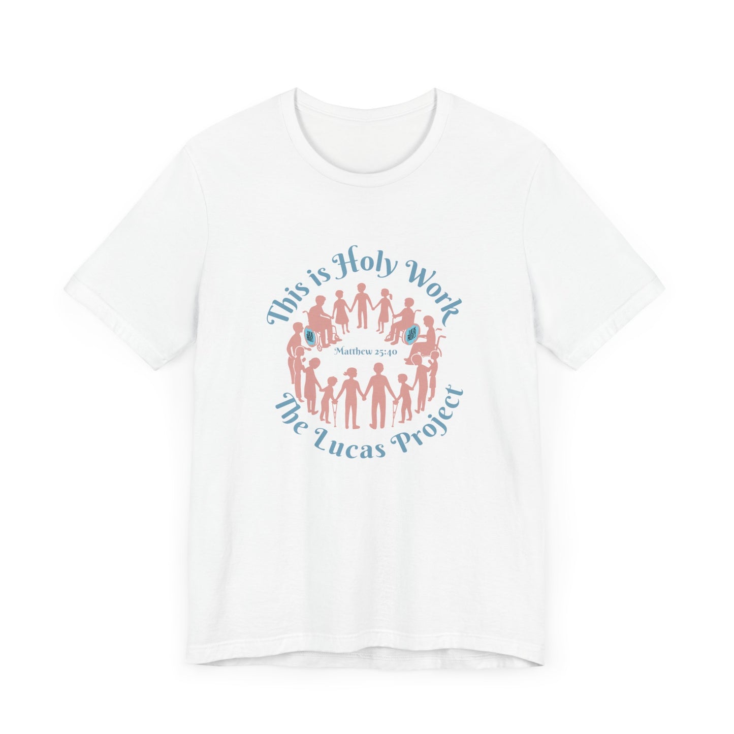 "Holy Work" Unisex Jersey Short Sleeve Tee