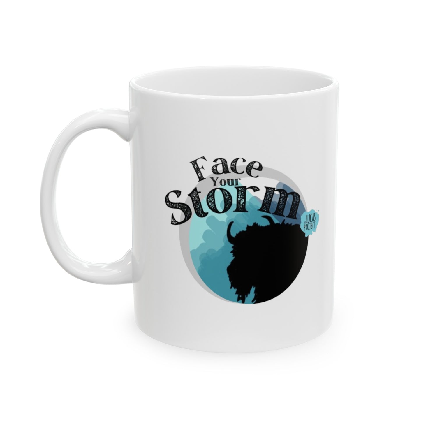 Face Your Storm Mug, 11oz