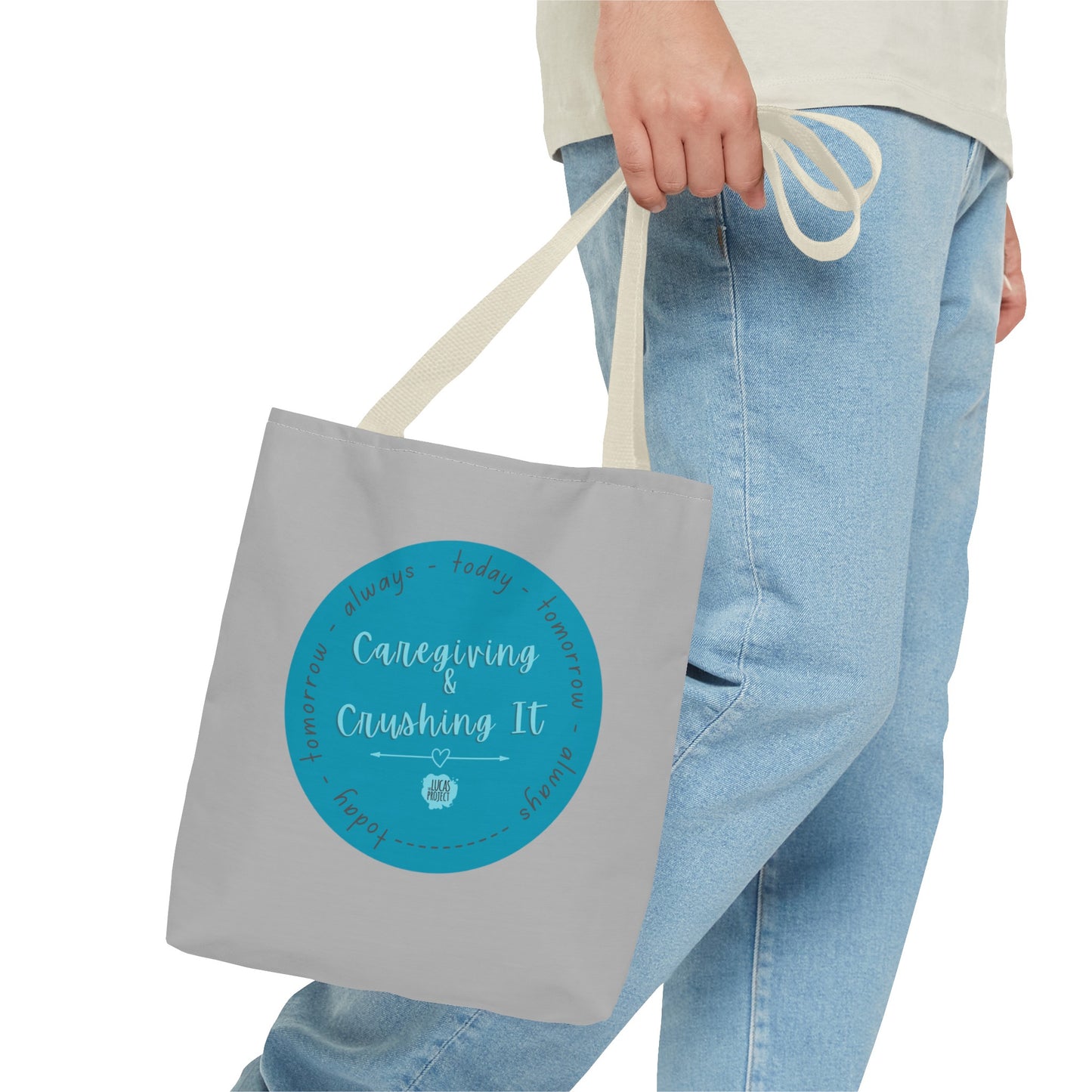 Caregiving & Crushing It Tote Bag