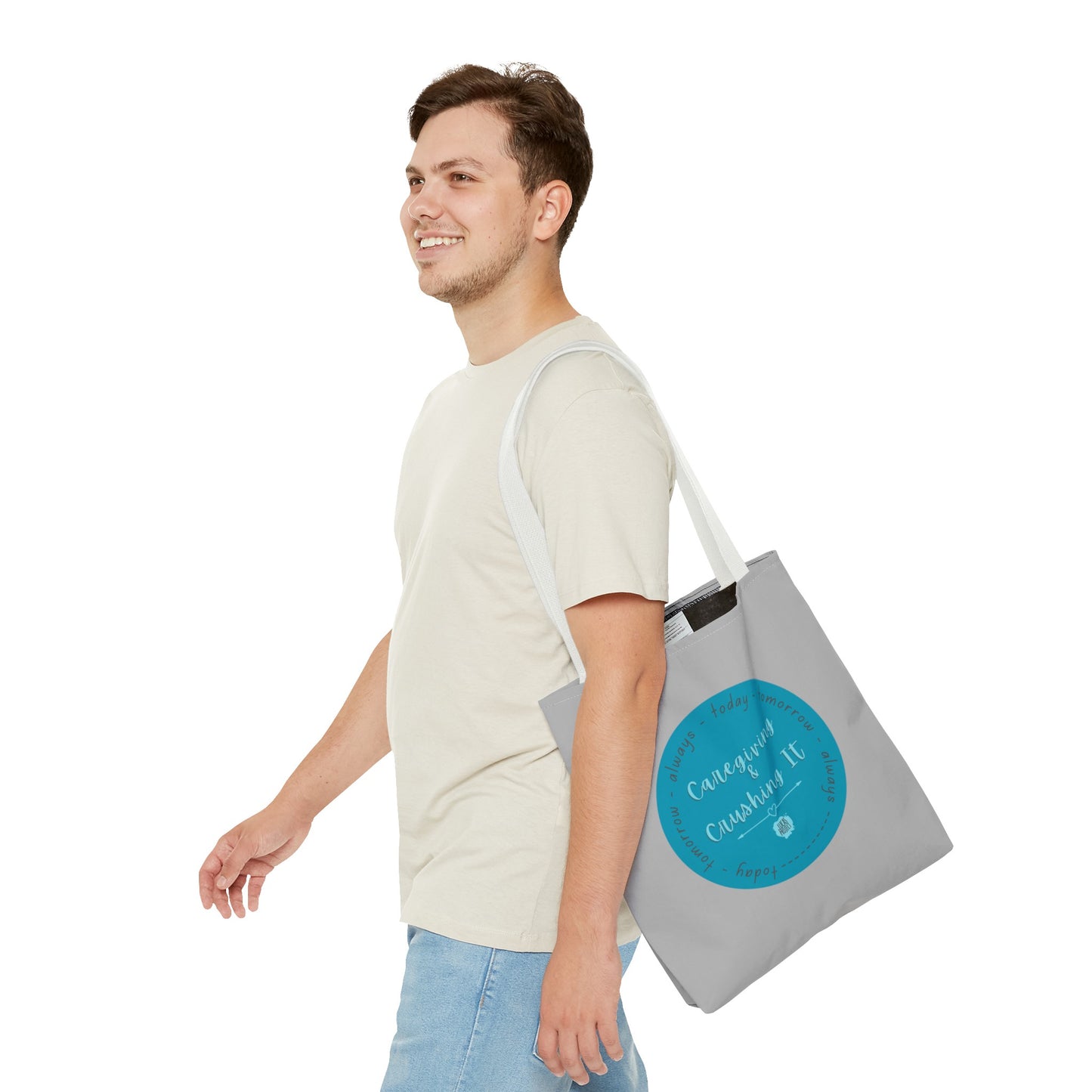 Caregiving & Crushing It Tote Bag