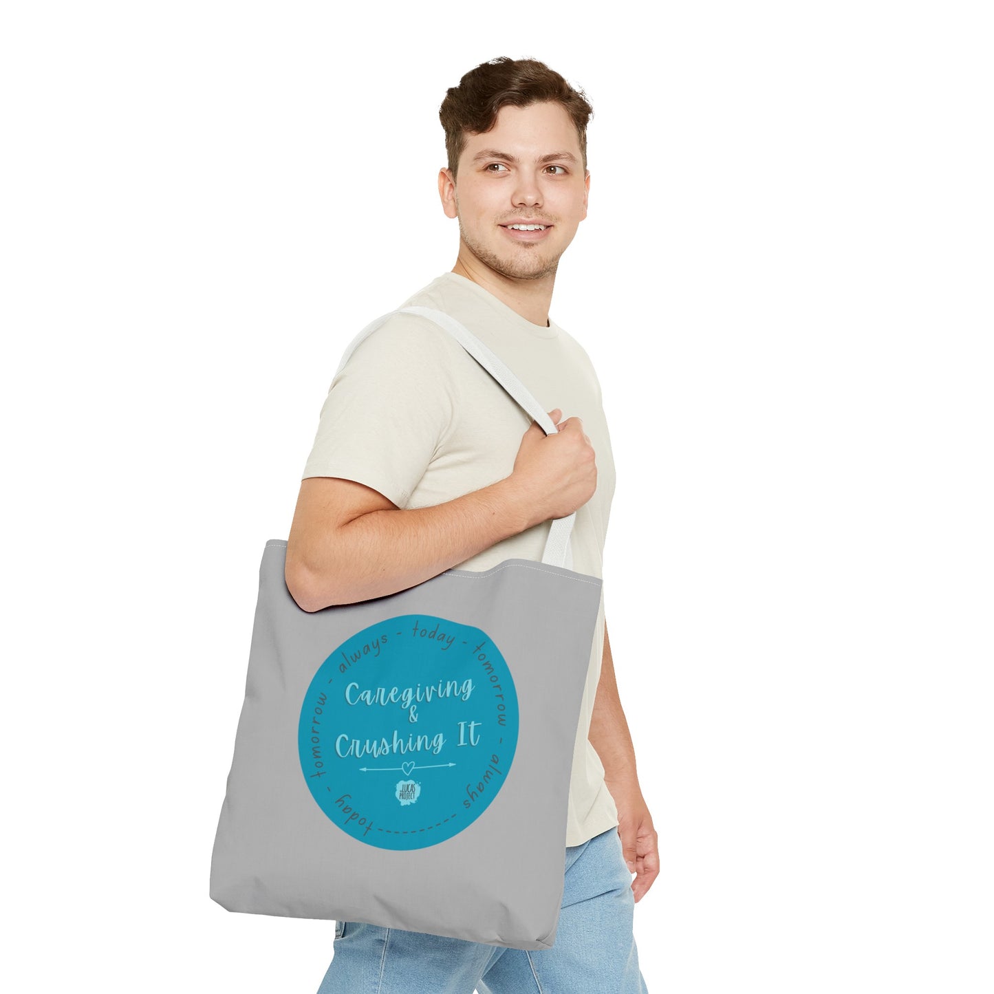 Caregiving & Crushing It Tote Bag