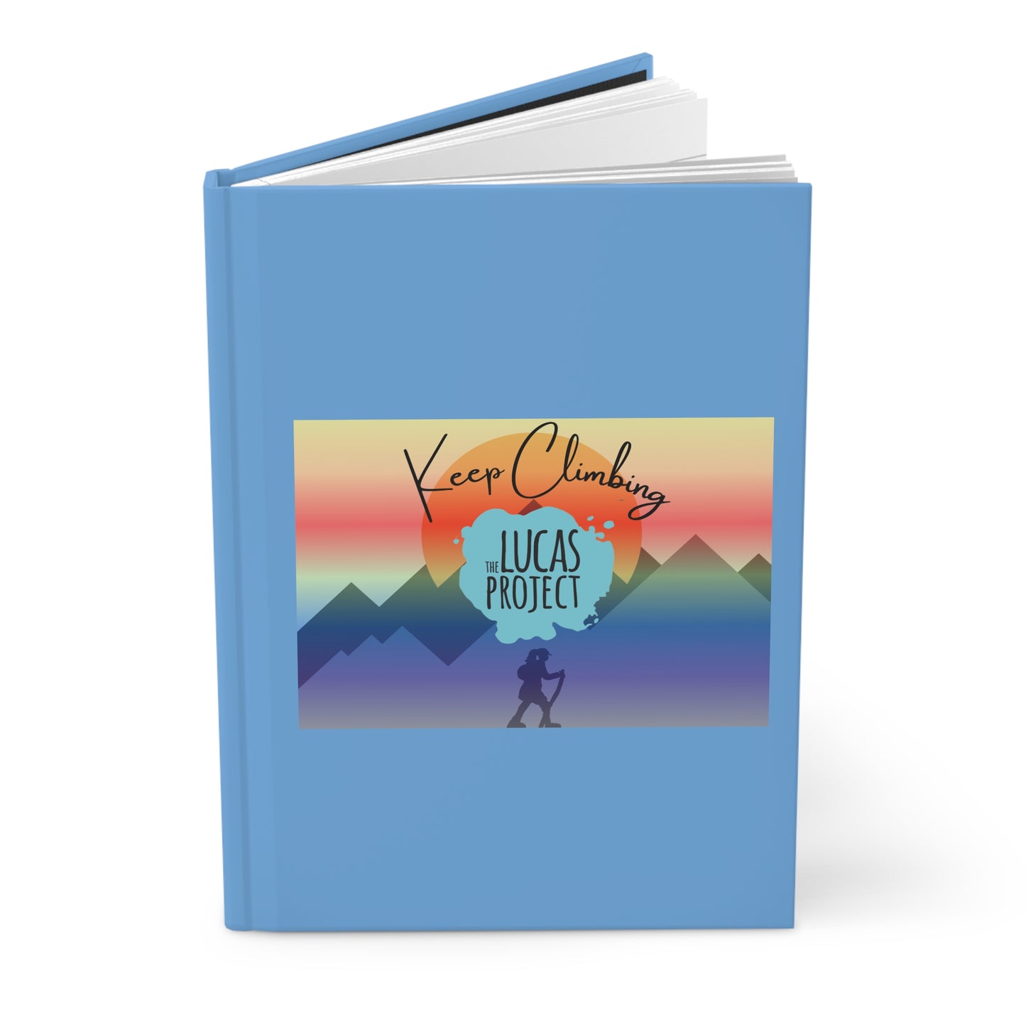 "Keep Climbing" Hardcover Journal Matte