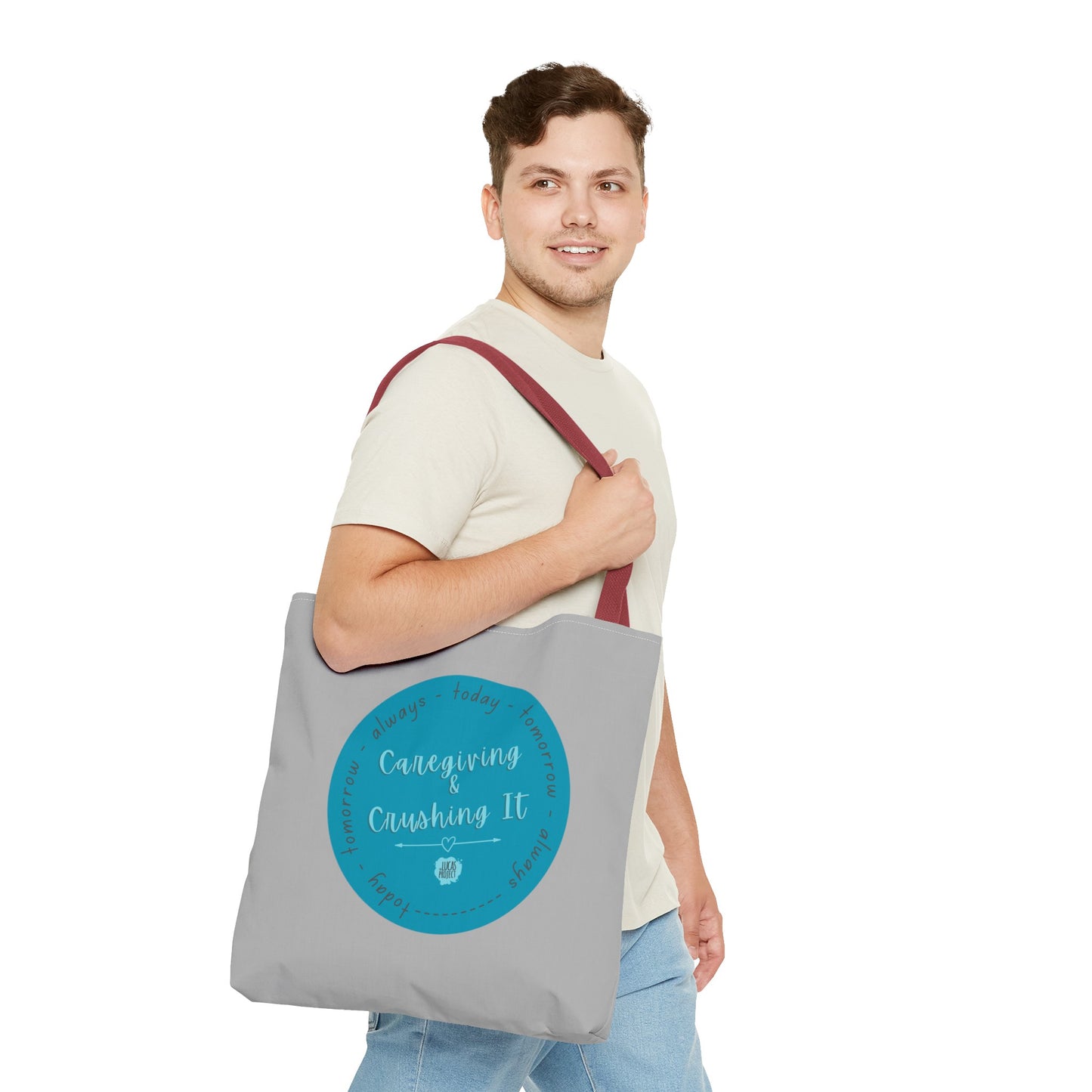 Caregiving & Crushing It Tote Bag