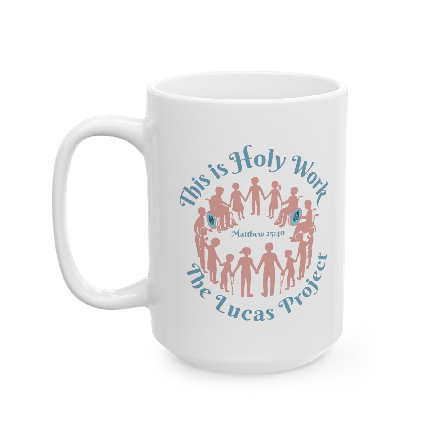 This Is Holy Work Mug, 11 oz