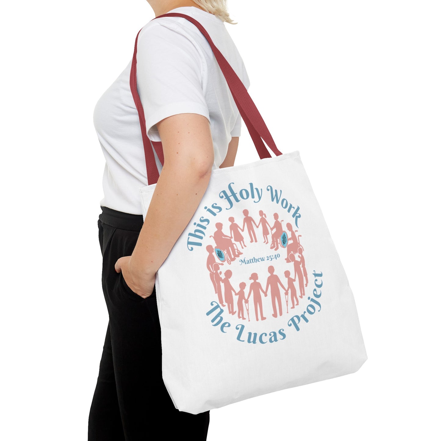 Holy Work Tote Bag