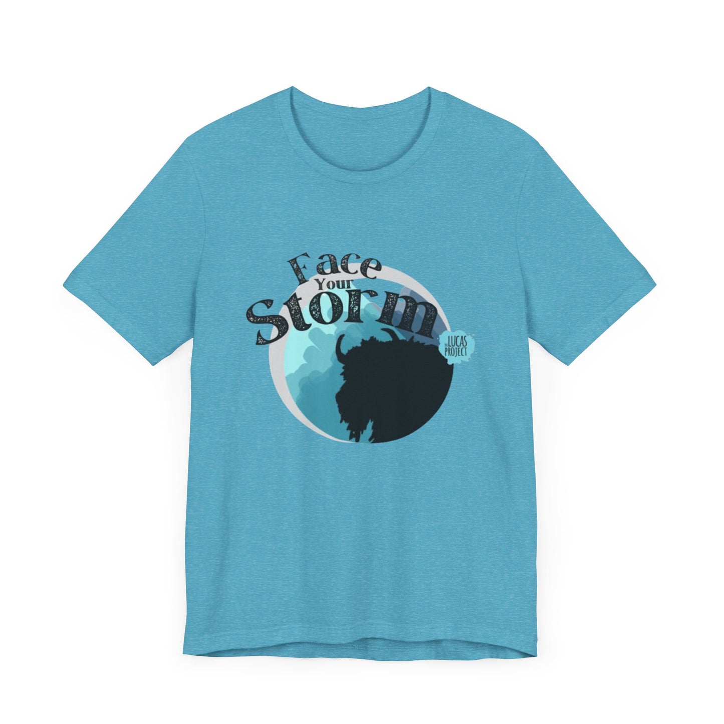 #FaceYourStorm Unisex Jersey Short Sleeve Tee